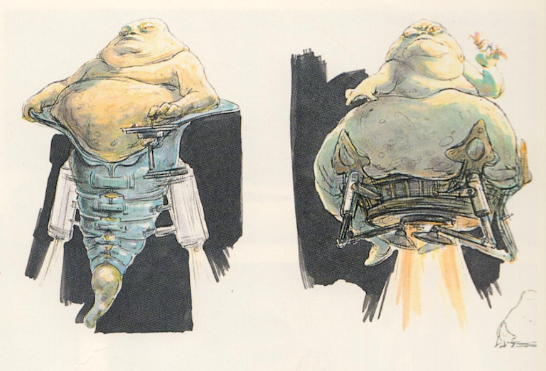 Sosem látott Star Wars concept art a 90-es évekből