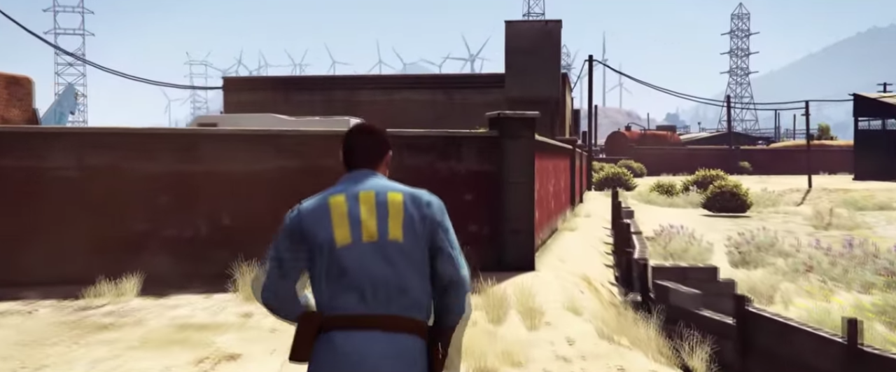 Ilyen a Fallout 4 a GTA 5-ben