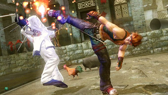 Egy kaszkadőr tökéletesen leutánozta Hwoarang mozdulatait a Tekkenből