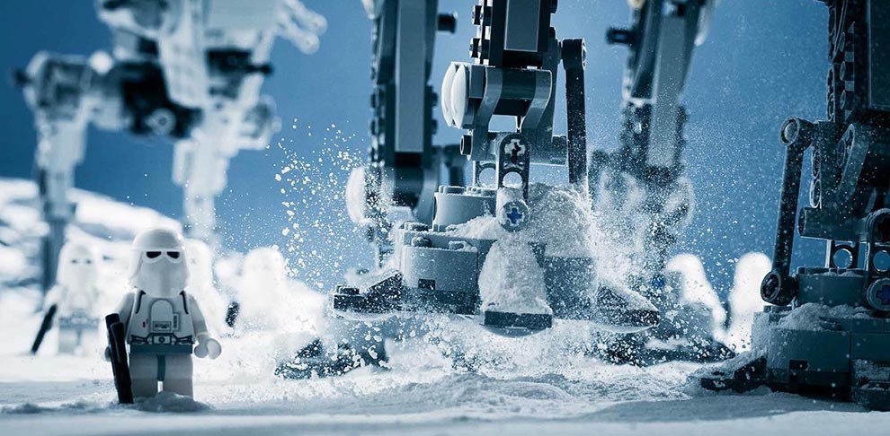 Elképesztően gyönyörű LEGO Star Wars képek