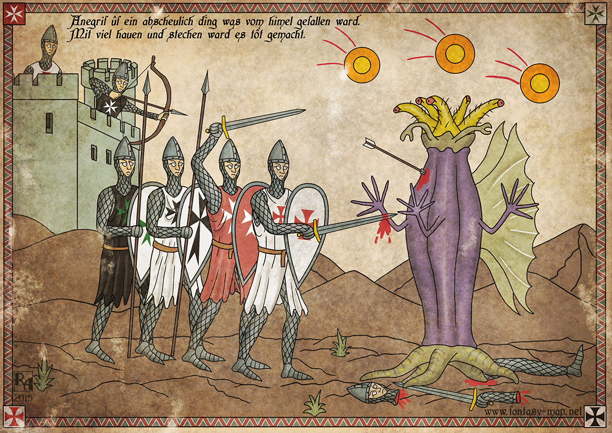 Így ölik a középkori lovagok Lovecraft szörnyeit