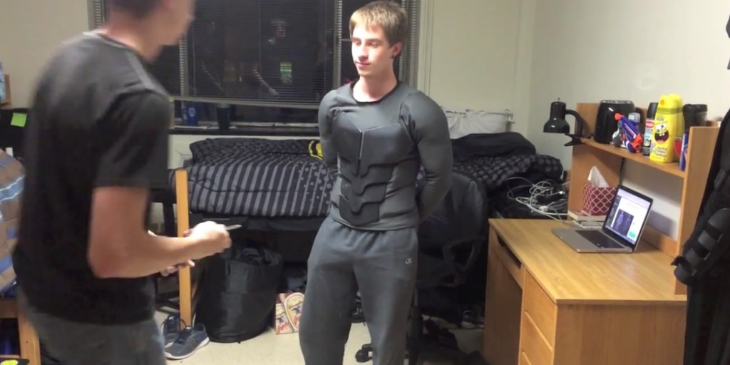 Egy tanuló elkészítette az igazi Batman öltözéket