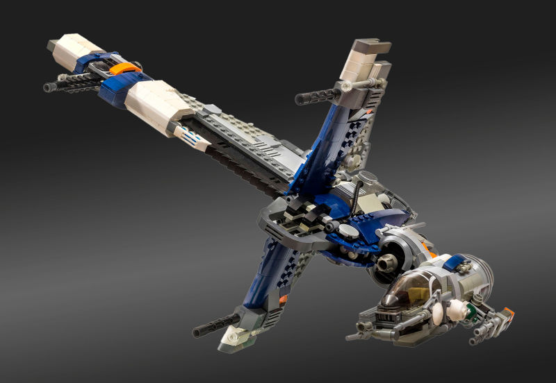 Gyönyörűen újradizájnolt LEGO Star Wars űrhajókra csorgatjuk a nyálunkat
