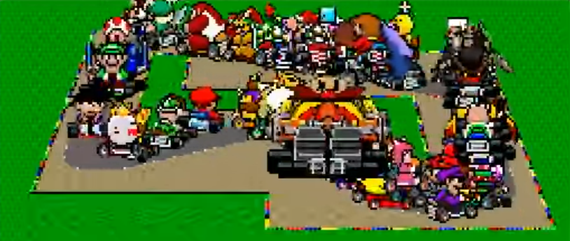 Így fest minden idők legkaotikusabb Mario Kart futama